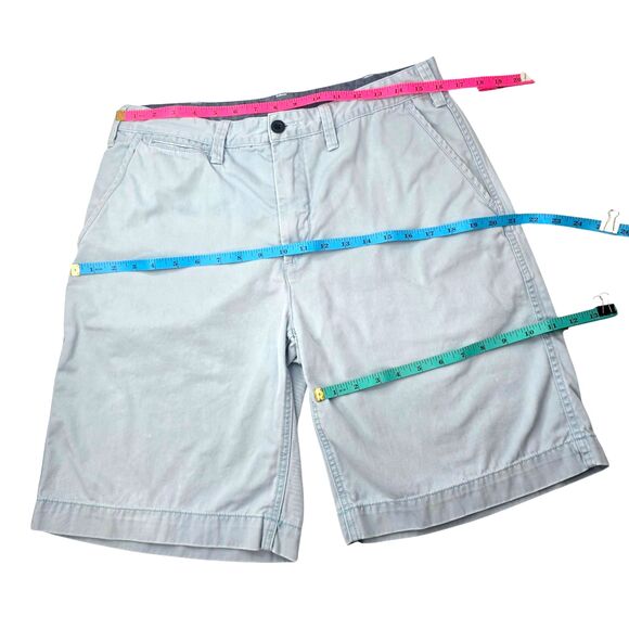 POLO Ralph Lauren relaxed fit 9" inseam 100% cotton shorts light blue size 32 - Picture 7 of 8